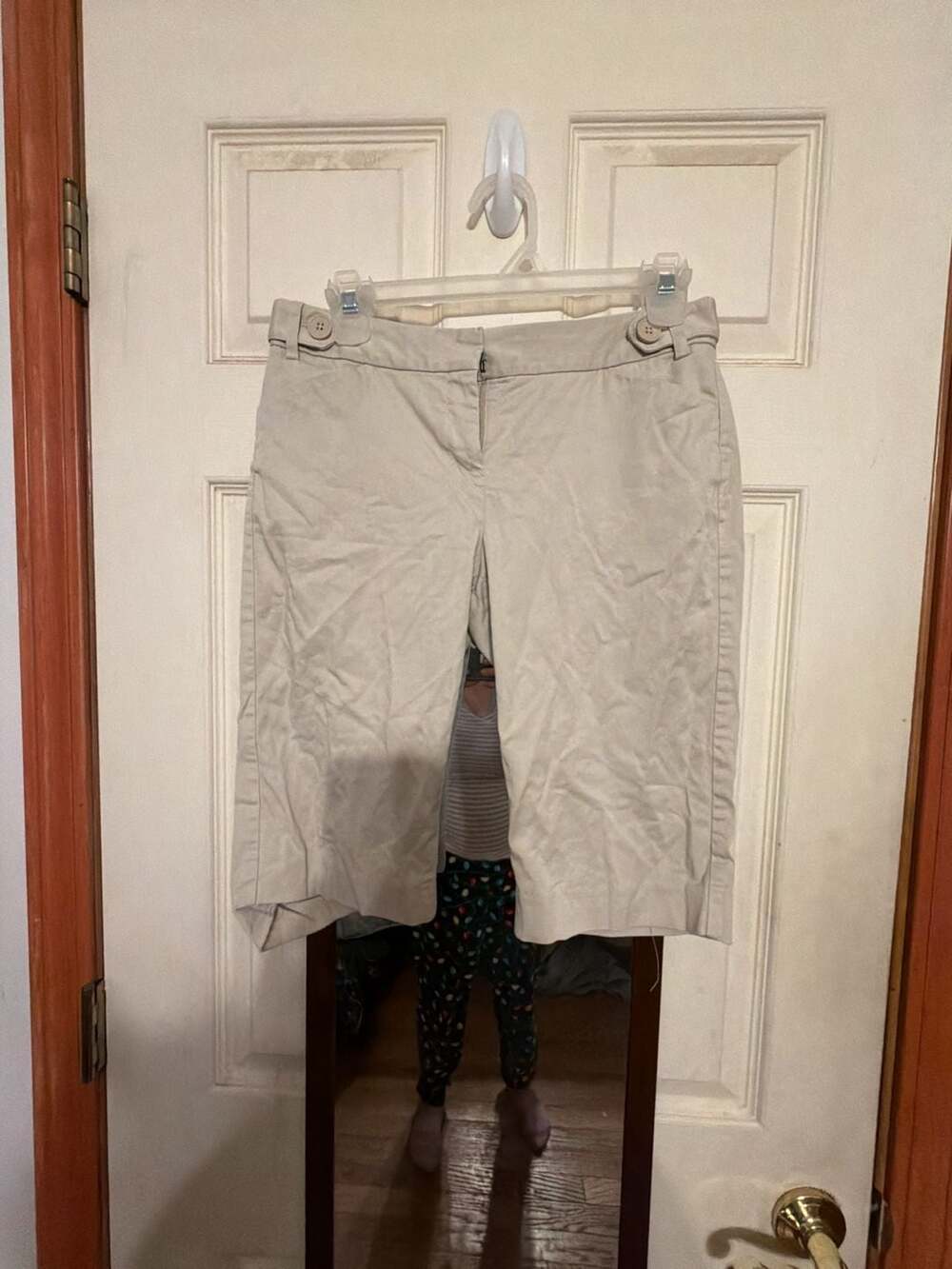 Express Editor Khaki Tan Dress Shorts Size 2
